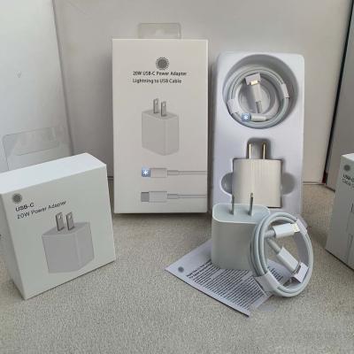 China Mobile phone PD USA /EU standard fast charging 18W/20W charger apply iPhone 12 to pro the original adapter for sale