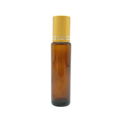 China 5ml 10ml 15ml Cosmetic Essential Oil Roll On Glass Bottle Roll 10ml Clear Amber Blue Bottles For Essential Oils for sale