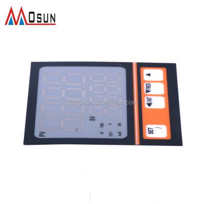 China Telecom Equipment Premium Membrane Overlay Panel Tactile Switch For Armarium for sale