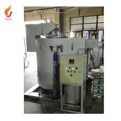 China RXS Energy Saving Gas Fired Aluminum Drop Crucible Melting Furnace Electric Aluminum Melting Furnace for sale