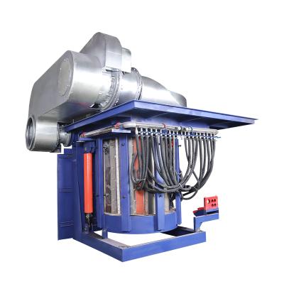 China Environmental Friendly Industrial Boiler 1.5T Induction Furnace For Steel Metal Product Smelting Line for sale