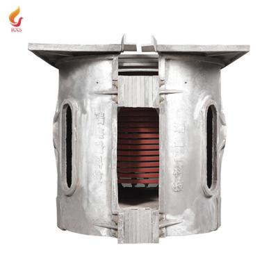 China Environmental Friendly 500KG Aluminum Casting Melting Furnace Price Induction Furnace Spare Parts for sale