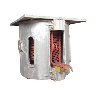 China Aluminum Electric Melting Crucible 1ton Furnace Large Smelt Furnace for sale