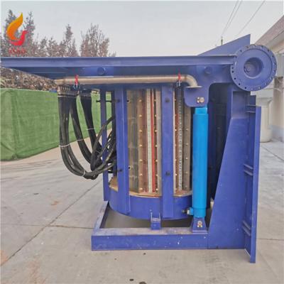 China 5 ton energy saving aluminum induction electric casting melting furnace with factory price for sale