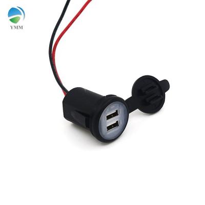 China RV 5V 4.2A Fast QC 3.0 QC2.0 Car Charger Double USB Mobile USB Charger For Bus for sale