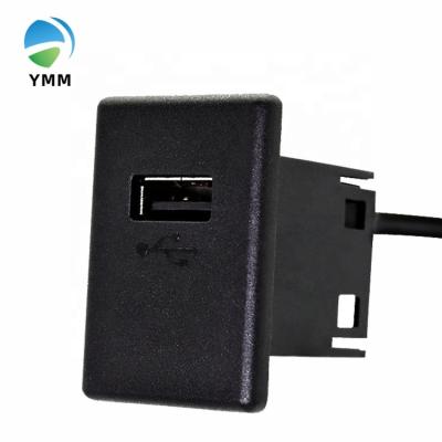 China Wholesale Single Motorcycle China 5V USB Extension Socket Car Charger With Data Transimission For Car for sale