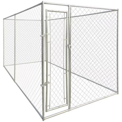 China Sustainable Wholesale Outdoor Large Welded Chain Link Fence Dog Cage Kennel / Outdoor Large Dog Fence for sale