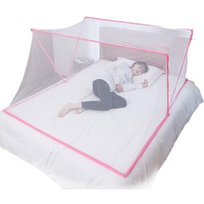 China Outdoor Wholesale Folding Folding Nets Shape Double Bed Mosquito Net for sale