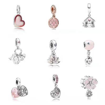 China METALS wholesale s925 sterling silver charm accessories suitable for high quality pandora bracelet pendant for sale