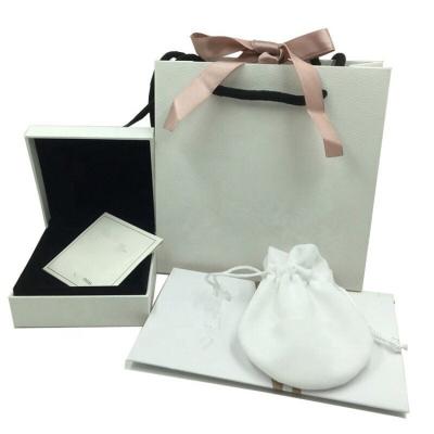 China Velvet Suitable For Pandoraer Charm Bracelet Packaging Box Jewelry Box Tote Bag Silver Cloth Card Gift Box for sale