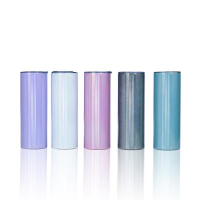 China Hot Sale Disposable Stainless Steel Wall Sublimation Spray Painted 20oz Double Wine Twin Tumbler for sale