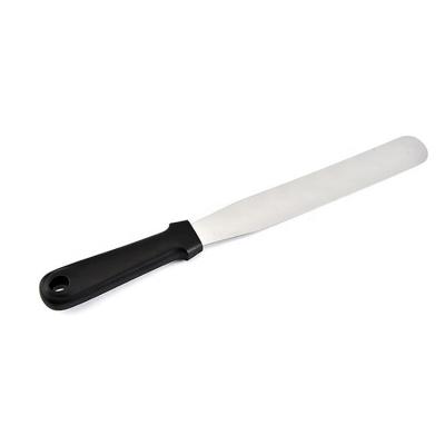 China Durable Stainless Steel Straight Blade With Plastic Handle Icing Spatula For Baking Decorating Frosting Spatula for sale