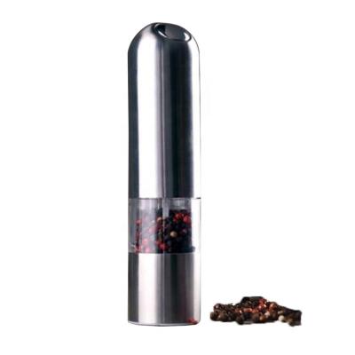 China Durable Stainless Steel Adjustable Coarseness Automatic Electric Salt and Pepper Grinder for sale