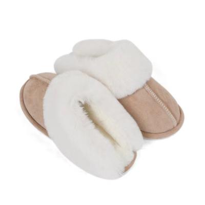 China CUSHIONING Winter Slippers Women's Home Couple Flat Warm Soft Indoor Heel Female Plush Shoes Woman Shoes for sale