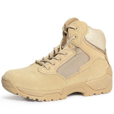 China Wholesale Custom Outdoor Activities Tactical Combat Desert Camouflage Shoes Dessert Brown Outdoor Rise Boot TACTICHO for sale