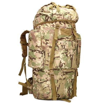 China TACTICHO Molle Bolso Tactico Morral Mochila Multifunctional Hunting 65L Custom Tactical Backpack Men Waterproof Tactical Rucksack for sale