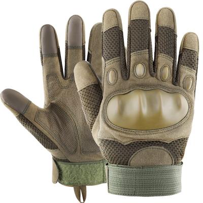 China TACTICHO Polyester Multifunctional Highly Breathable Gear For Hunting Touch Screen Full Finger Tactical Men's Gym Glove for sale