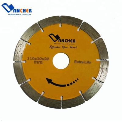 China Lancher 4-1/3-Inch 8 Segment Zero Chipping Multi Purpose Diamond Cutting Disc for sale