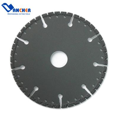 China Spacious Cutting Lancher Vacuum Welded Diamond Saw Blade Cutting Disc For All Purpose for sale