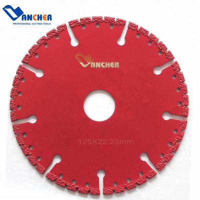 China Cutting Lancher High Tech Roomy Vacuum Welded Diamond Saw Blade for sale