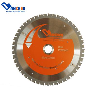 China Lancher 7-1/4-Inch 185mm Metal Cutting CTT 48T Wholesale Circular Saw Blade Circular Saw Blade for sale