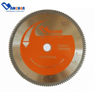 China Extra Long Life Lancher 10-Inch 120 Tooth Disc Blade For Aluminum And Non-Ferrous Metals Cutting TCT Saw Blade for sale