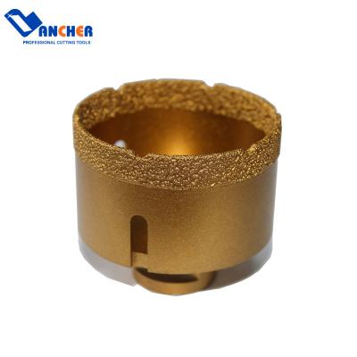 China Good Quality Spacious Cutting Lancher Vacuum Welded Diamond Core Drill Bit for sale