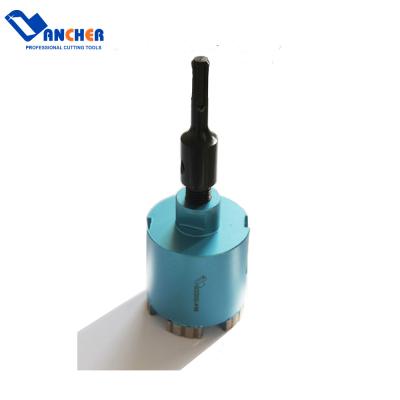 China Spacious Cutting Lancher Concrete Turbo Segment Diamond Core Drill Bit for sale