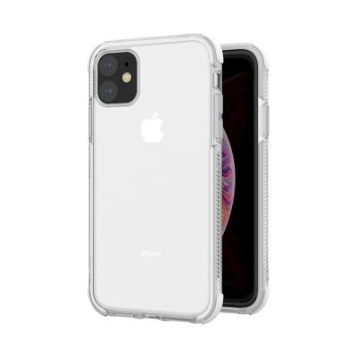 China Light weight two-in-one mobile phone shell four-corner airbag anti-fall cover device inclusive tpu soft shell for iphone11/12 for sale