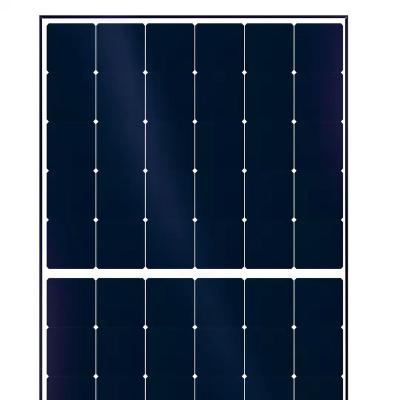 China High Efficiency IBC Solar Module HJT Mono PV 22% N-Type Solar Panel Without Full Electrode Back Panel For Building 166mmx166mm for sale