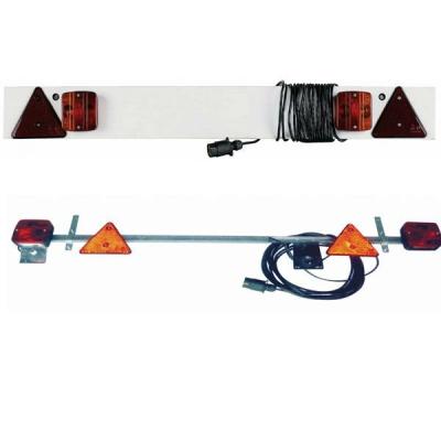 China Trailer light panel with socket and lights LK003 for sale