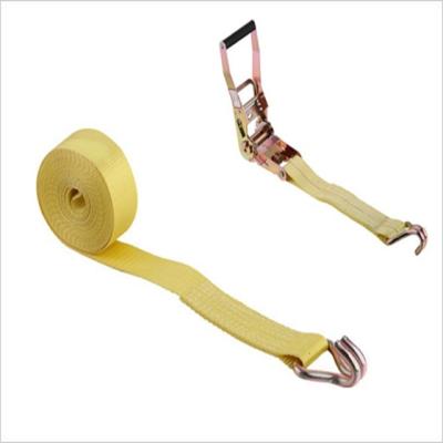 China Polyester Polyester Lashing Down Belt Ratchet Buckle Tie for sale