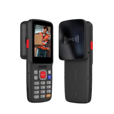 China Handheld Computer 2GB 16GB Android 9.0 4600mAh IP65 Nfc Rugged Industrial Gps 4g Lte Android PDA With Barcode Scanner for sale