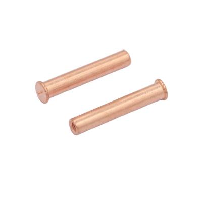 China Industry New Products Customized Precision Hardware Copper Coated IT Weld Stud for sale