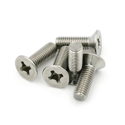 China CSK china manufacturer DIN965 cross recessed csk head GB819-85 machine screws for furniture for sale