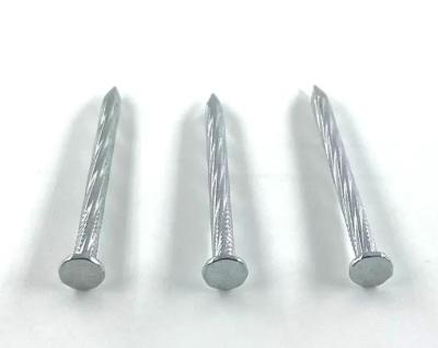 China 53-57 HRC Harden Galvanized Steel Concrete Nails For Construction for sale