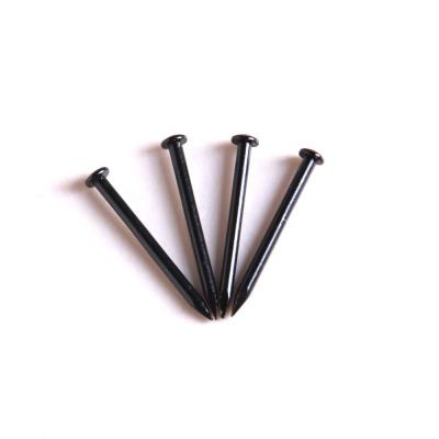 China Versatile 20mm Black Concrete Nails Anti Rust Masonry Nails Type for sale