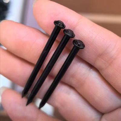 China 45# 55# Carbon Steel Masonry Nail Concrete Nail Black Color for sale