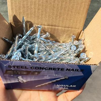 China Supplier Customized Steel Concrete Nails From 3/4 Inch To 6 Inch for sale