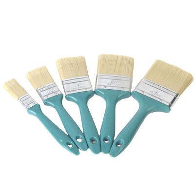 China High Quality Cheap Eco-friendly Blue Plastic Handle Paint Brush Manufacturer In China for sale