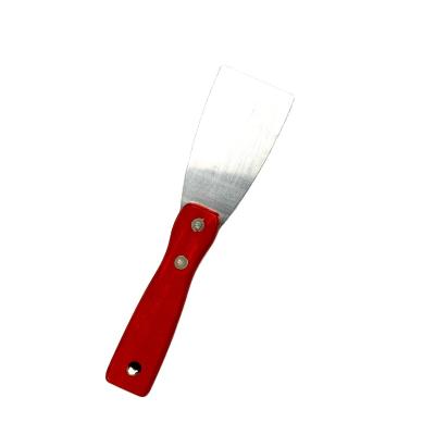 China Hot sale high quality factory price stainless steel rubber handle spatula for construction function for sale