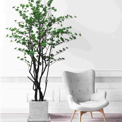 China Adjustable Branches Artificial Silk Plant Home Garden Morning Tree for sale