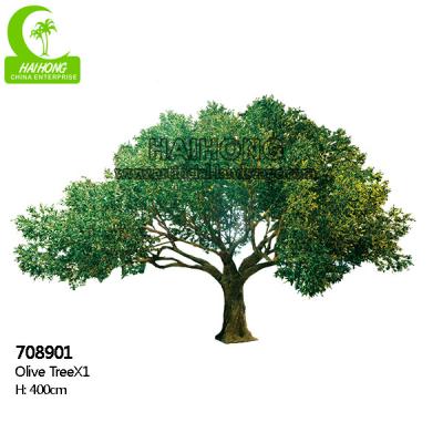 China Vlam - vertrager HAIHONG 400cm Kunstmatige Olive Tree Realistic Te koop