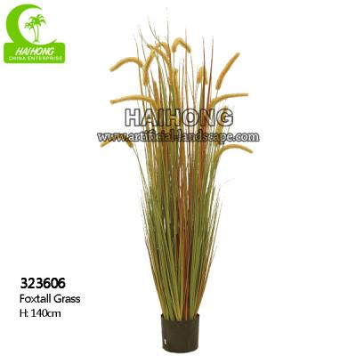 China Lifelike Artificial Foxtail Grass Good Value Grass Wholesale For Decoration for sale