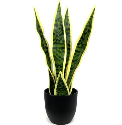 China Height 100cm Artificial Potted Floor Plants Agave For Hotel Decor for sale