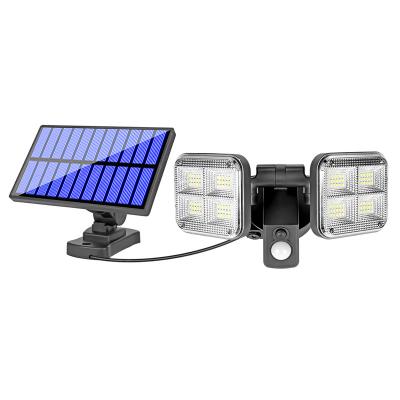 China Solar Workstation 120 Led Outdoor Induction Split Solar Waterproof Solar Lamp Human Body Lights Back Yard Wall Lamp Solar Induction Wall Lamp for sale