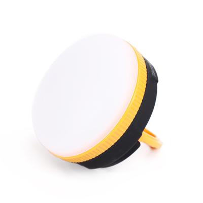 China Yellow theme park outdoor camping lights with magnets multi-speed adjustable lights, can support USB wide-range charging spotlights for sale