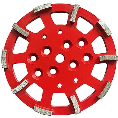 China Concrete and Masonry Surface Diamond Grinding Head 250mm 10