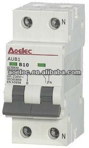 China AUB1 6kA TUV Certificate Miniature Circuit Breaker AUB1 AUB1 for sale