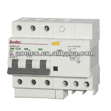 China AUB1LE Combined RCD and MCB Modular Electronic Device/RCBO 6kA AUB1LE AUB1LE for sale